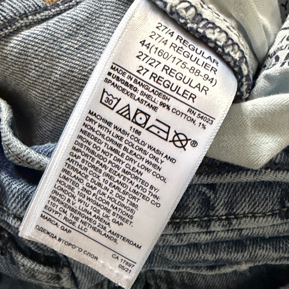 Gap‎ Loose Mid Rise Jeans 4/27 - Picture 4 of 6